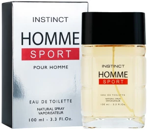 Delta Parfum - Туалетная вода мужская Instinct Homme Sport 100мл