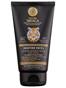 Natura Siberica - Men Энергия тигра Скраб для лица Освежающий 150мл