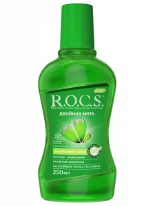 R.O.C.S. - Ополаскиватель для полости рта Двойная мята 250мл 