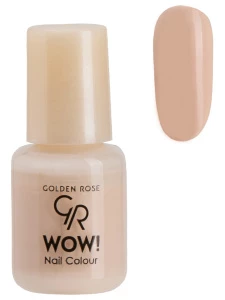 Golden Rose - Лак для ногтей WOW, тон 004 бежево-розовый натуральный