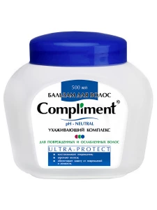 Compliment - Бальзам для поврежденных и ослабленных волос Ultra-Protect 500мл