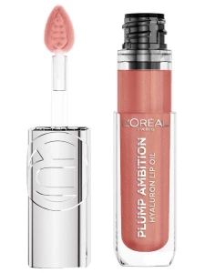 L'Oreal Paris - Paradise Блеск-масло для губ Plump Ambition, тон 650 Nude Macaron