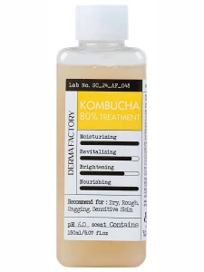 Derma Factory - Тонер для лица питательный с экстрактом комбучи Kombucha 80% Treatment 150мл