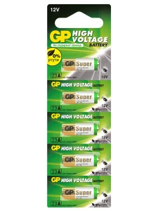 GP Batteries - Батарейки алкалиновые высоковольтные A23 5шт