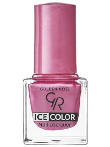 Golden Rose - Лак для ногтей Ice Color mini, тон 114 сиреневый туман перламутровый