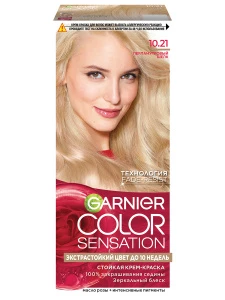 Garnier - Роскошь цвета Крем-краска для волос, тон 10.21 перламутровый шелк