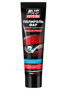 AVS Crystal - Полироль фар 100мл туба