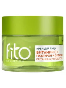 Fito косметик - Fito Evolution Крем для лица Витамин С + Гиалурон и Сквалан 50мл