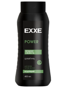EXXE - Men Power Шампунь для всех типов волос Бодрящий 400мл