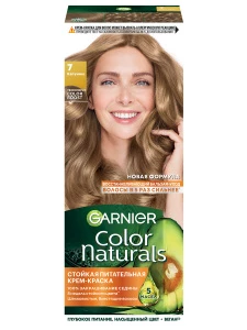 Garnier - Color Naturals Крем-краска, тон 7 Капучино 