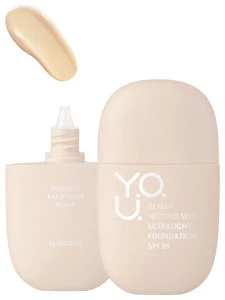 Relouis - Тональный крем ультралегкий Y.O.U.Really Second Skin, тон 20 Natural Beige