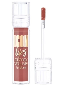 LuxVisage - Блеск для губ Icon Lips Glossy Volume с эффектом объема, тон 510 rosewood
