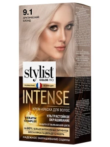 STYLIST PRO - Intense Ультрастойкая Крем-краска для волос, тон 9.1 Арктический блонд