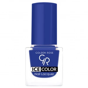 Golden Rose - Лак для ногтей Ice Color mini, тон 145 ультрамариновый блеск