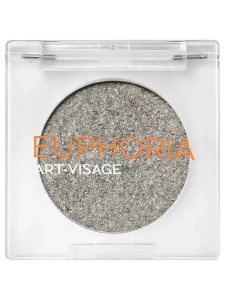 Art-Visage  - Тени для век сияющие Euphoria Beam Me Up, тон 44 темное серебро