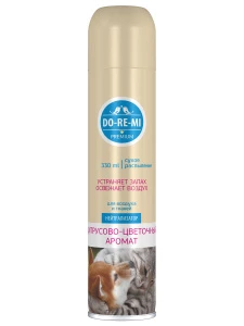 Do-Re-Mi Premium - Нейтрализатор запаха домашних животных, цитрусово-цветочный аромат 330мл