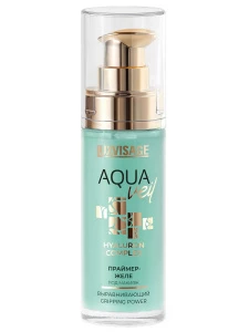 LuxVisage - Праймер-желе под макияж выравнивающий Aqua Veil Hyaluron Complex Gripping Power, тон прозрачный