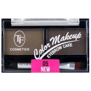 TF cosmetics - Набор теней для коррекции бровей Eyebrow Cake, тон 05 Grey brown/Серо-коричневая гамма