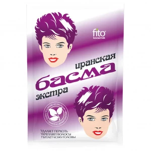 Fito косметик - Басма иранская натуральная в бумажной упаковке 25г