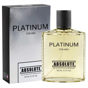 Delta Parfum - Туалетная вода мужская Absolute Platinum 100мл 