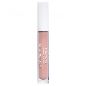 Seventeen - Жидкая Помада-блеск Matlishious Super Stay Lip Color, тон 01 розовый беж