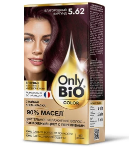 Only Bio - Only Bio Color Стойкая крем-краска, тон 5.62 Благородный бургунд