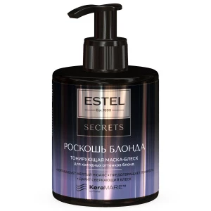 Estel - Secrets Тонирующая Маска-блеск для холодных оттенков блонд Роскошь блонда 275мл