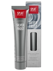 Splat - Special Зубная паста-гель освежающая Silver Frost 75мл
