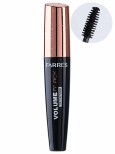 Farres - Тушь для ресниц водостойкая Volume Black черная