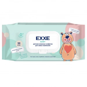 EXXE - Baby 0+ Влажные салфетки для детей 100шт