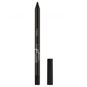 Deborah Milano - Карандаш для век гелевый 2in1 Gel Kajal & Eyeliner Pencil, тон 01 черный