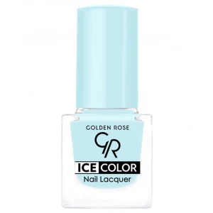 Golden Rose - Лак для ногтей Ice Color mini, тон 148 прозрачное небо
