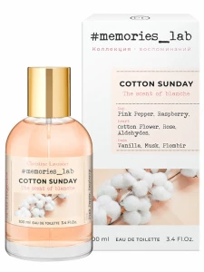 Christine Lavoisier Parfums - Туалетная вода женская Memories_lab Cotton Sunday 100мл