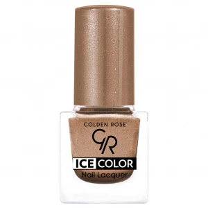 Golden Rose - Лак для ногтей Ice Color mini, тон 168 молочное какао перламутр