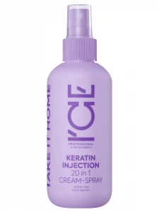 Natura Siberica - Keratin Injection Кератиновый Спрей 20в1 для повреждённых волос 200мл