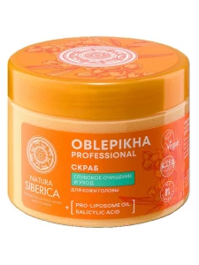 Natura Siberica - Oblepikha Professional Скраб для кожи головы Глубокое очищение 400г