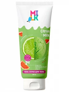 Milk  - Гель-скраб для тела Молоко и цитрус 200мл