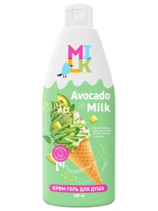Milk  - Крем-гель для душа Молоко и авокадо 500мл