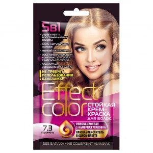 Fito косметик - Effect Color Крем-краска для волос, тон 7.3 карамель