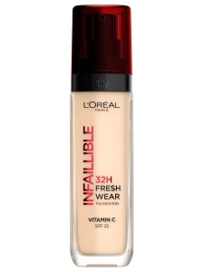 L'Oreal Paris - Infaillible Тональный крем Свежий тон SPF25, тон 015 фарфор