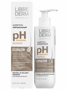 Librederm - Hair Care Шампунь для волос нейтральный pH-Баланс 250мл