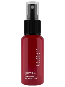 EDEN - Крем-спрей для волос 15в1 Red Wine 30мл