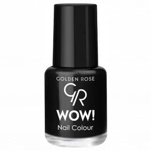 Golden Rose - Лак для ногтей WOW, тон 089 черный
