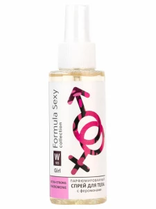 Formula Sexy - Спрей для тела парфюмированный с феромонами Formula Sexy Girl W105 100мл