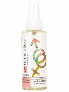 Formula Sexy - Спрей для тела парфюмированный с феромонами Formula Sexy Vanilla U109 100мл
