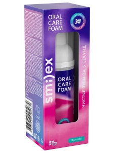 Splat - Smilex Ortho+ Инновационная Очищающая Пенка для зубов 3в1 со вкусом мяты 50мл