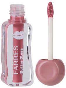 Farres - Жидкая Помада-блеск для губ Butter Gloss, тон 03 клубничное сияние