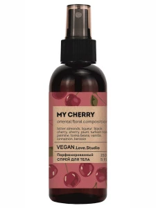 VEGAN.Love.Studio - Спрей для тела парфюмированный My Cherry 150мл