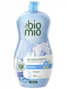 BioMio - Bio-Rinse Экологичный ополаскиватель для посудомоечной машины 750мл без запаха