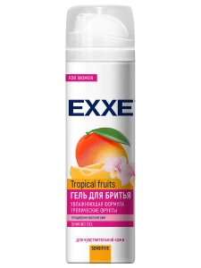 EXXE - Гель для бритья Sensitive Tropical Fruits 200мл